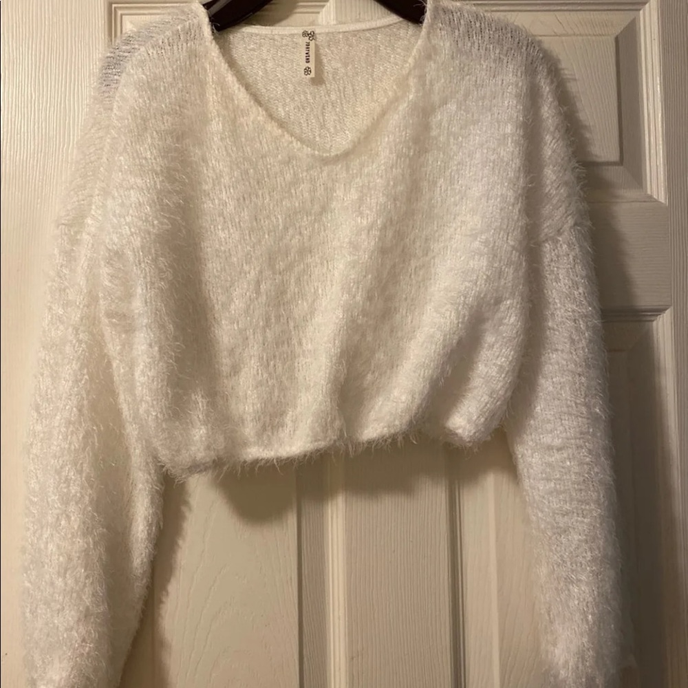Crop sweater